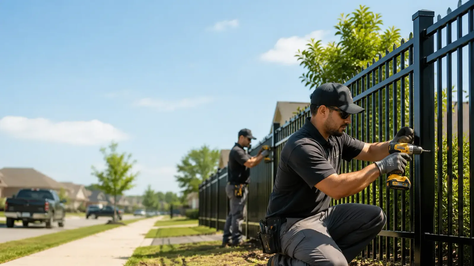 Metal Fence Installation in New Bedford, IL
